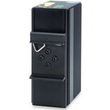 LevelOne Switch 5x GE IGP-0501 4xGE 1xGSFP 4xPoE+ (4 Havens), Netwerkschakelaar, Zwart