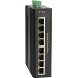 LevelOne IGP-0802 netwerk-switch Unmanaged Gigabit Ethernet (10/100/1000) Power over Ethernet (PoE) Zwart