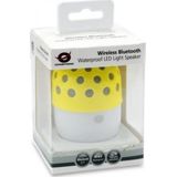 Conceptronic CSPKBTWPHLY Draagbare & party speaker Wit, Geel 3 W