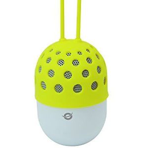 Conceptronic CSPKBTWPHLY Wireless Waterproof Bluetooth LED Speaker - Geel