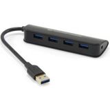 Conceptronic C4PUSB3 USB 3.2 Gen 1 (3.1 Gen 1) Type-A 4800 Mbit/s Zwart