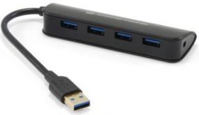Conceptronic C4PUSB3 USB 3.2 Gen 1 (3.1 Gen 1) Type-A 4800 Mbit/s Zwart