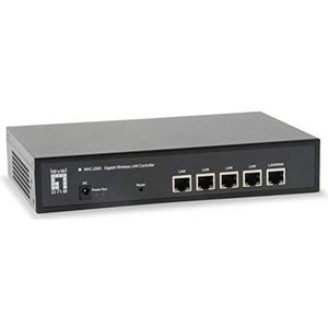 LevelOne WAC-2000 draadloze LAN-controller, Router, Grijs