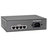 LevelOne FEP-0511W90 netwerk-switch Fast Ethernet (10/100) Power over Ethernet (PoE) Grijs