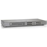 LevelOne FEP-1612W120 netwerk-switch Fast Ethernet (10/100) Power over Ethernet (PoE) Grijs
