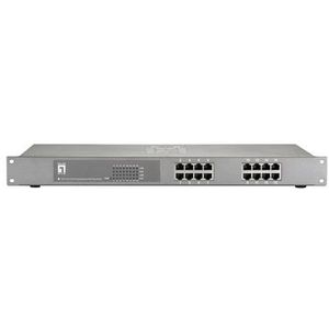 LevelOne FEP-1612W120 netwerk-switch Fast Ethernet (10/100) Power over Ethernet (PoE) Grijs