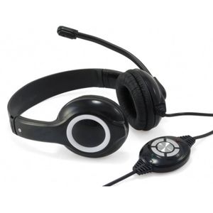 Conceptronic CCHATSTARU2B Hoofdtelefoon/Headset USB Type-A Zwart, Rood