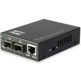 LevelOne GVT-2011 netwerk media converter 1000 Mbit/s Grijs