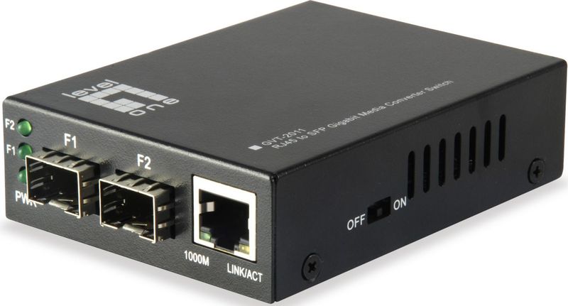LEVELONE converter Gigabit Ethernet RJ45 -> DDR4-Switch