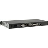 LevelOne - FGP-2601W150 - 26-Port Fast Ethernet PoE Switch - 24xFE PoE Outputs 150W