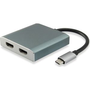 Equip 133464 USB grafische adapter 4096 x 2160 Pixels Grijs