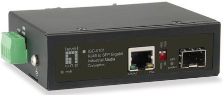 LevelOne - IGC-0101 - Netwerk Media Converter - 1000 Mbit/s - Bedraad