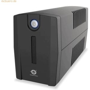 Conceptronic - Zeus 01e - UPS - 650 VA - 4 Stopcontacten - USB-Poort