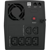 Conceptronic ZEUS 04E UPS [2200VA, 1320W, AVR, USB/ LAN protection, Microprocessor, Black]