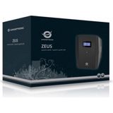 Conceptronic ZEUS 04E UPS [2200VA, 1320W, AVR, USB/ LAN protection, Microprocessor, Black]