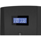 Conceptronic ZEUS 04E UPS [2200VA, 1320W, AVR, USB/ LAN protection, Microprocessor, Black]