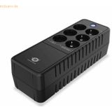 Conceptronic - Zeus05e - UPS - 600VA - EU Plug - Betrouwbare Batterijback-up