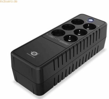 Conceptronic - Zeus05e - UPS - 600VA - EU Plug - Betrouwbare Batterijback-up