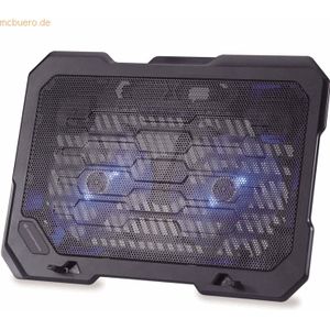 Conceptronic THANA01B laptop cooling pad 39,6 cm (15.6 inch) Zwart