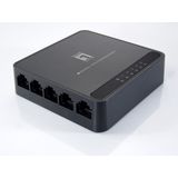 LevelOne FEU-0512 netwerk-switch Unmanaged Fast Ethernet (10/100) Zwart