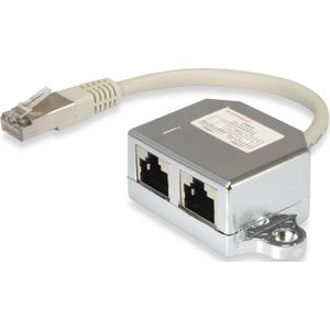 Equip 127608 network splitter Zilver