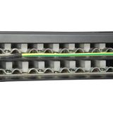 Equip - Patch Panel - Zwart - 19" 1HE - 48 RJ45 Poorten