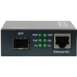 LevelOne - GVT-2012 - Ethernet Converter - Gigabit SFP - Hoog Vermogen