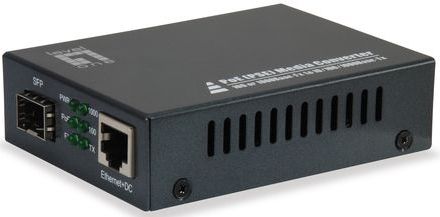 LevelOne - GVT-2012 - Ethernet Converter - Gigabit SFP - Hoog Vermogen
