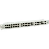 Equip Patchpanel 48x RJ45 Cat6 19 1HE grijs