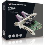 Conceptronic SPC01G interfacekaart/-adapter Intern Parallel, RS-232