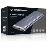 Conceptronic - HDE01G - Externe SSD - Aluminium - 1 TB