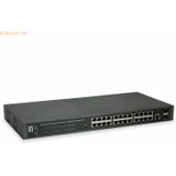 LevelOne GEP-2652 netwerk-switch Managed L2 Gigabit Ethernet (10/100/1000) Power over Ethernet (PoE) Grijs