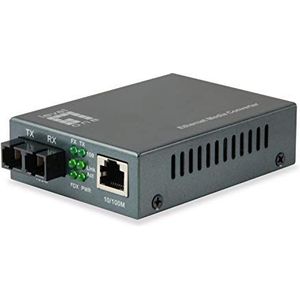 LevelOne - FVT-1104 - Mediaconverter - Single-mode - SC-aansluiting