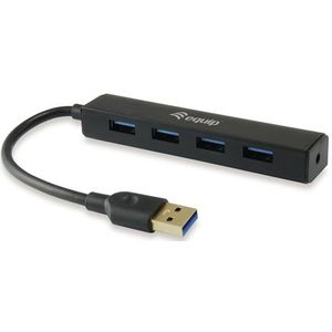 Equip - 128953 - Hub - Zwart - Kunststof - USB 3.2 Gen 1