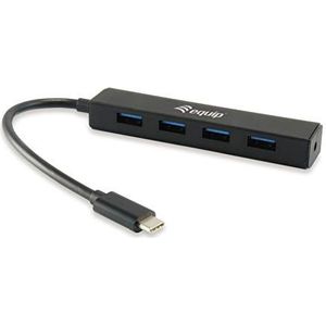 Digital data communication equip Life USB 3.1 Type-C to 4-Port USB 3.0