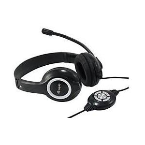Equip 245301 gaming headset, usb, head-band, binaural, digital, black