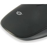 Conceptronic - Regas - Muis - Zwart - Bedraad