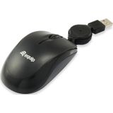 Equip 245103 muis Reizen Ambidextrous USB Type-A Optisch 1000 DPI