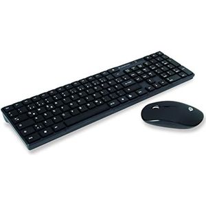 CONCEPTRONIC ORAZIO01DE Wireless Keyboard+Mouse, DE, zwart