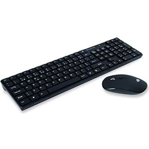 Conceptronic Orazio toetsenbord Inclusief muis RF Draadloos AZERTY Portugees Zwart