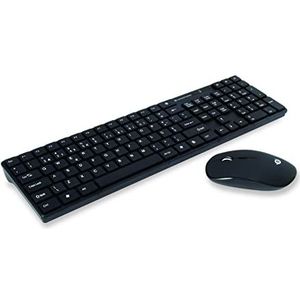 CONCEPTRONIC ORAZIO01PT Wireless Keyboard+Mouse, PT, zwart