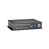 LevelOne VDS-1201 netwerk media converter 100 Mbit/s Zwart