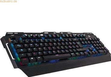 Conceptronic KRONIC - Tastatur - Hintergrundbeleuchtung - USB - Italienisch - Tastenschalter: blauer Schalter