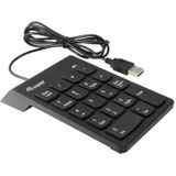 Equip 245205 numeriek toetsenbord Universeel USB Zwart