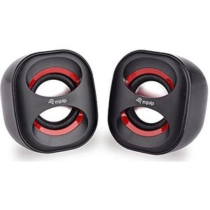 Equip 245331 luidspreker Zwart Bedraad 3 W