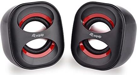 Equip 245331 luidspreker Zwart Bedraad 3 W