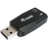 equip - USB Audio Adapter - Geluidskaart - Zwart - USB 2.0