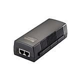 LevelOne POI-3010 PoE-Adapter Schnelles Ethernet, Gigabit Ethernet 52 V/GE PoE-Injektor Adapter POI-301/ 30W PoE/schwarz