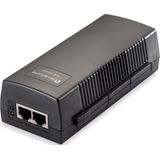 LevelOne POI-3010 PoE-adapter snel ethernet, Gigabit Ethernet 52 V/GE PoE-injectoradapter POI-301/30W PoE/zwart