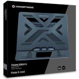 Conceptronic - Thana Ergo S - Notebookstandaard - Zwart - Ergonomisch Ontwerp